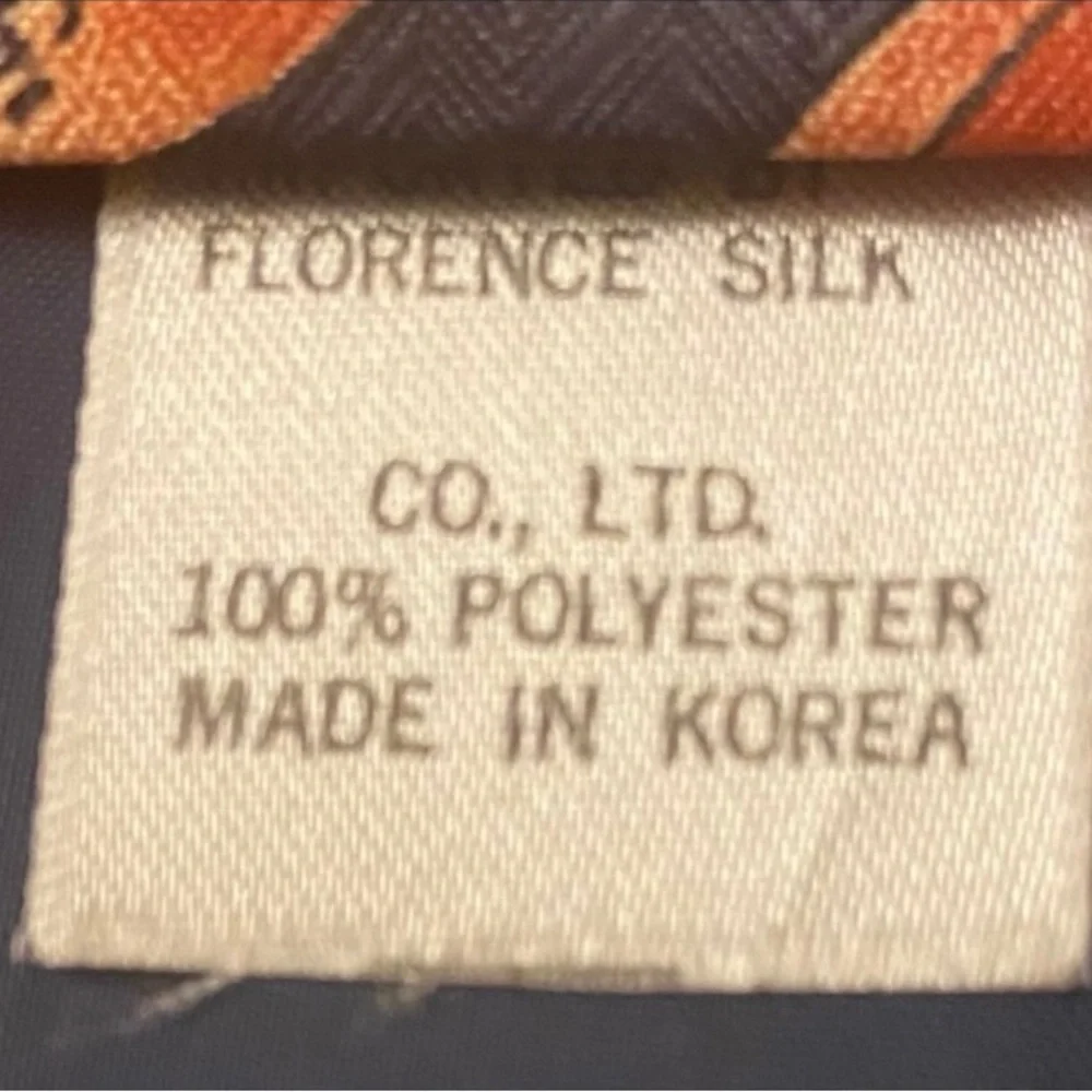 Florence Men's Novelty Football Pattern Necktie Blue Brown Sports Fan Coach Gift